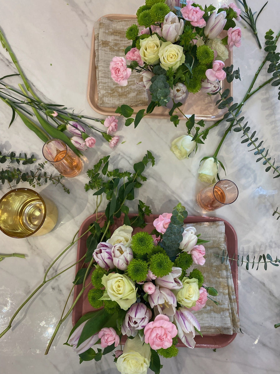 Spring Floral Arrangement + Candle Making Fort Lauderdale